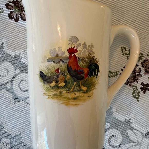 Rooster Design Ceramic Dining Set - Picture 11 of 16